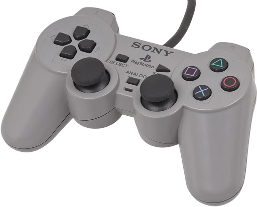 A PlayStation controller